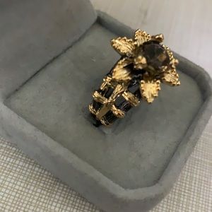 NEW Beautiful Artwork Smoky Quartz Ring